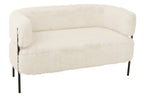 J-Line zetel 2-Zits Bont - hout - wit