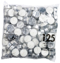 Neutraal theelicht 6u zak 125 Wit