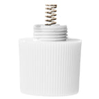 LED Dinerkaarsen set van 2 Ø 2x25 cm Bruin Wax