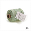 Lurex twist koord - Jade groen