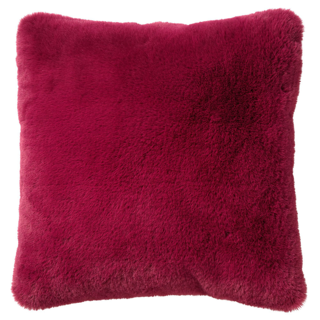Dutch Decor Zaya - Kussen 45x45 cm - Rood Pruim - roze