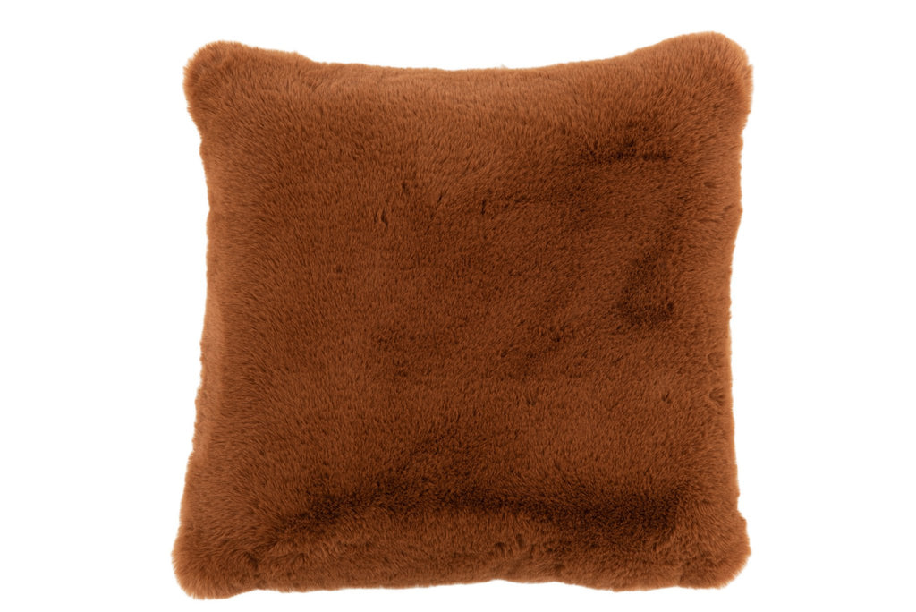 J-Line Cutie Sierkussen – Polyester – 45x45 cm – Sienna