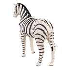 Beeld Zebra 28 cm Zwart Wit Papier