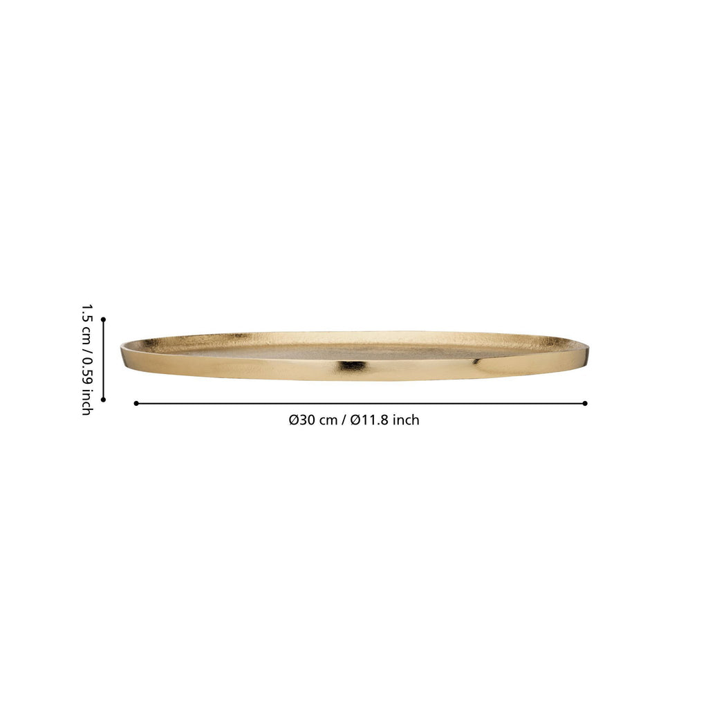 Plateau Forleyet Goud 30x1,5cm