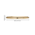 Plateau Forleyet Goud 30x1,5cm