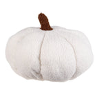 Decoratie Pompoen Ø 30x18 cm Wit Polyester
