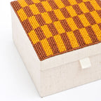 Keepsake Box - Royal Heritage - Veelkleurige kralen - 5x5x3 Inch