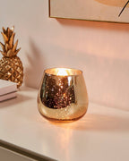 T-lichthouder Bezamby Goud 14x14cm