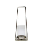 Lantaarn met hendel zilver h20 d23