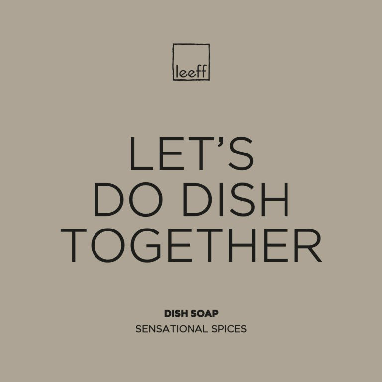 Leeff Dish Soap Sensational Spices - Let’s do dish together