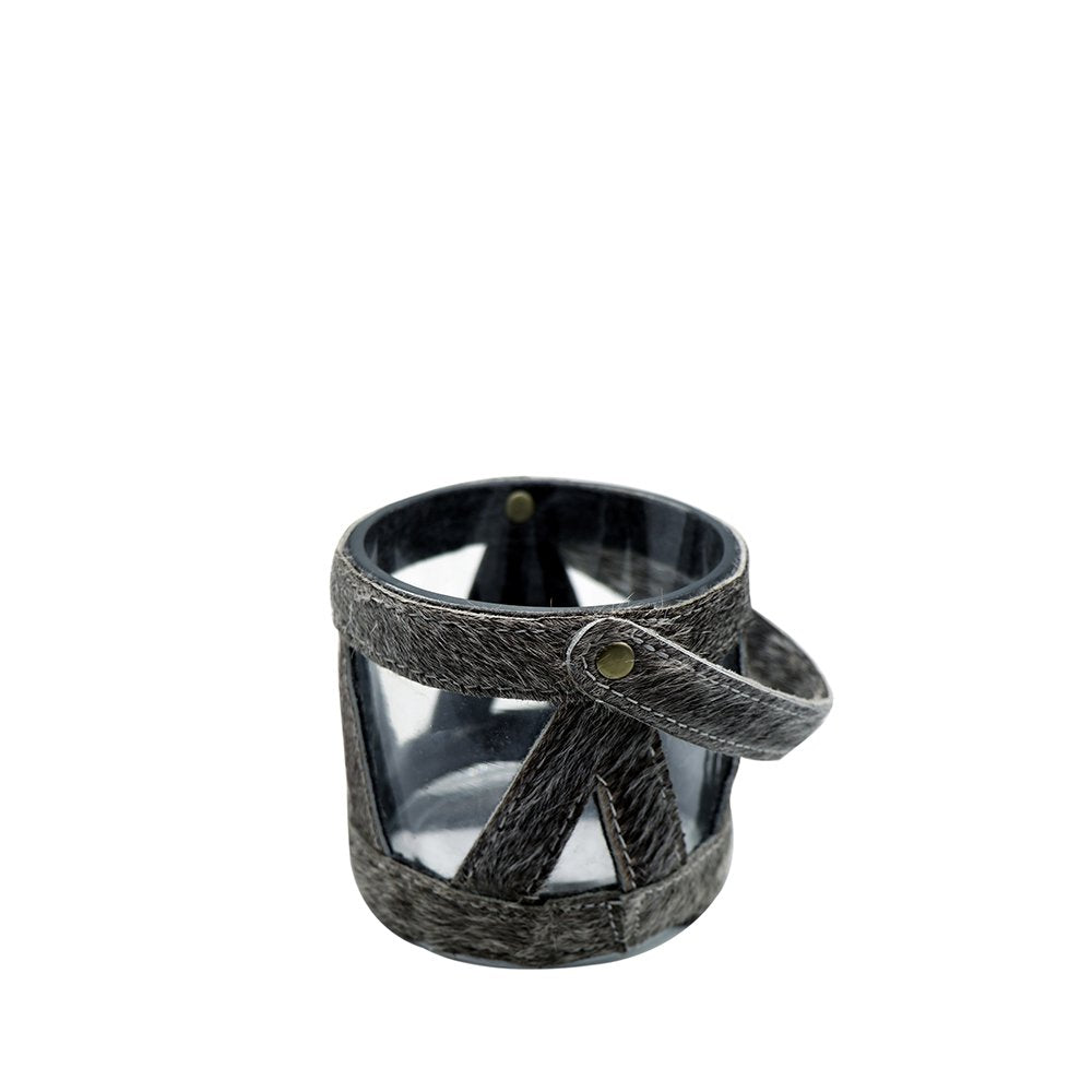 *windlicht koe hengsel grijs 10cm*