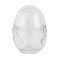 Glazen potje Ei Ø 9x12 cm Transparant Glas