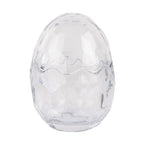 Glazen potje Ei Ø 9x12 cm Transparant Glas