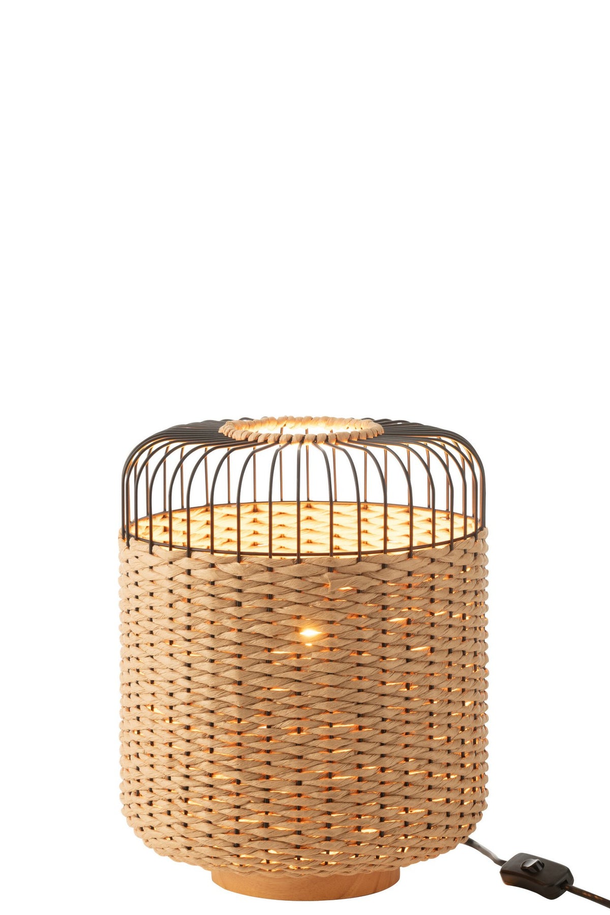 J-Line lamp - metaal - naturel