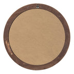 Spiegel Ø 59 cm Goudkleurig Hout Grote Spiegel