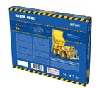 Eco Wood Art (EWA) 3D Mechanische Houten Puzzel, Hybrid Mining Dump Truck Belaz-7513M, 4233, Kleur Geel, 18x9x10cm