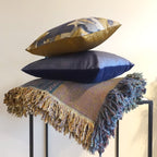 341 Mioleather metallic navy 50x40