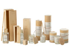 J-Line geurolie + stokjes Rond Window Wanderland - glas - L