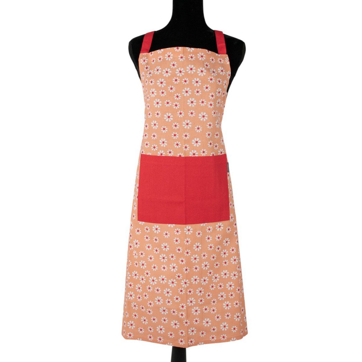 Daisy Flowers Schort oranje 75x90cm