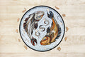 Eco Wood Art (EWA) Houten Legpuzzel Koi Kaper/ Kois size M, 2314, 28,5x28,5x0,5cm