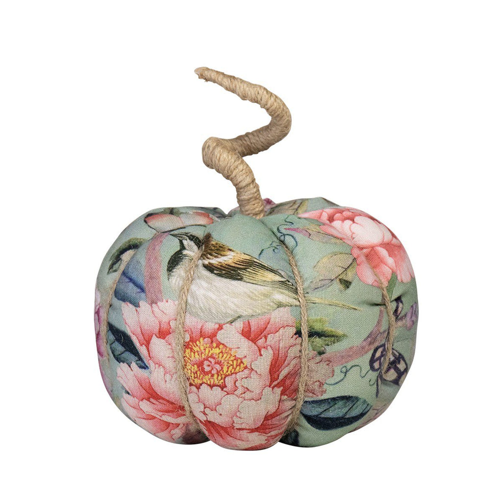 Handgemaakt decoratie fleury pompoen vlinders small