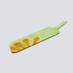 Strippy Platter Hand Klein 38x15 Groen en Oranje