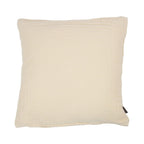 Nova kussen mousseline crème 45x45cm