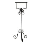 WC Rol Houder 27x24x70 cm Bruin IJzer Toiletrolhouder
