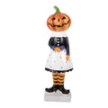 Halloween decoratie 7x7x22 cm Wit Kunststof