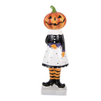 Halloween decoratie 7x7x22 cm Wit Kunststof