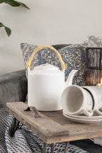 Theepot 1500 ml Wit Porselein Theekan
