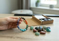 Energie Activerende Chakra's met Chakra Armband en Vlinder kraal
