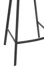 J-Line Barstoel Kent Metaal/Polyester Bruin