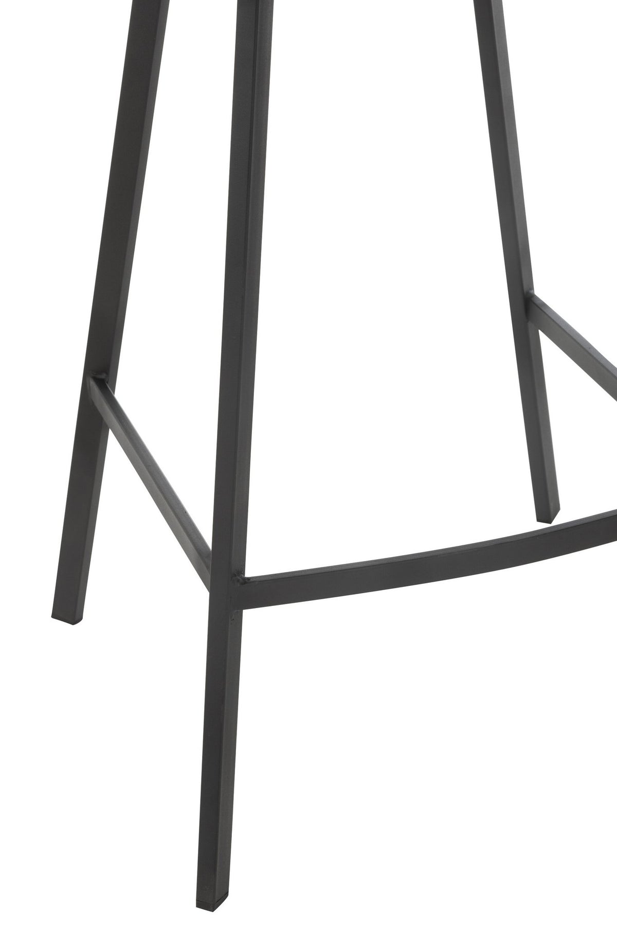 J-Line Barstoel Kent Metaal/Polyester Bruin