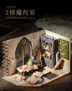 Cutebee, 3D DIY Huisje, Magic House, LV-03B, 22,8x16,2x22,5cm