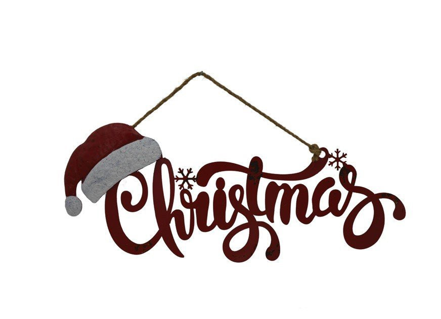 Iron wall decoration: Christmas
