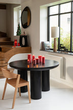 J-Line Stoel Laga Eikhout/Multiplex Naturel