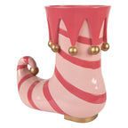 Bloempot Laars 35x17x32 cm Roze Kunststof