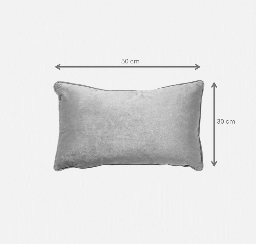 Dutch Decor Pippa - Kussen 30x50 cm - Alsemgroen - Fluweel - Groen
