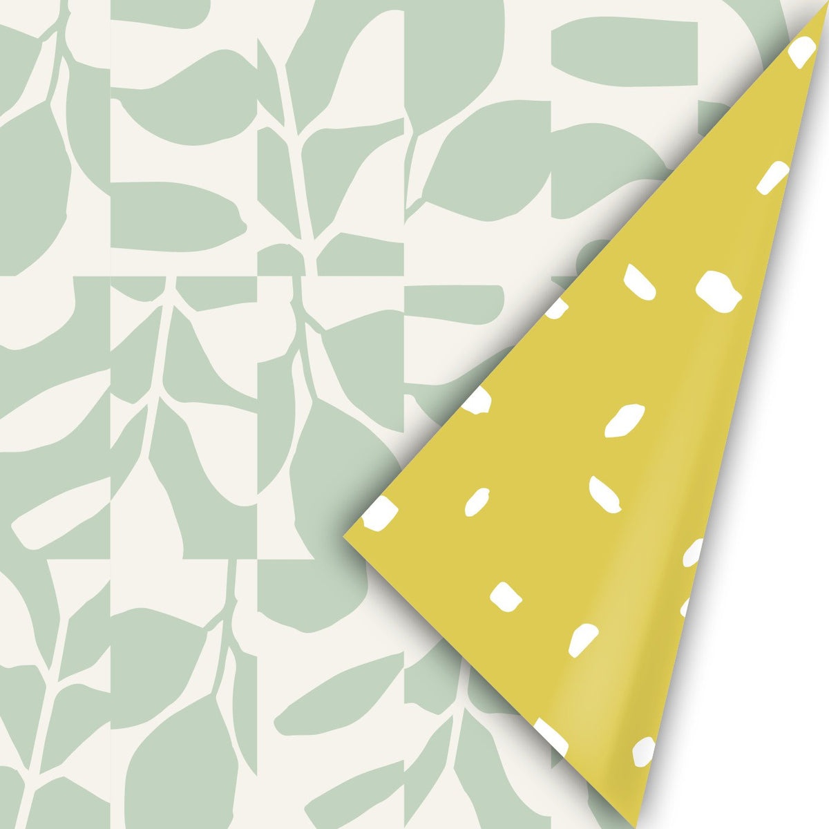 Abstract Botanics Fall '24- Rollen cadeaupapier - 10 stuks