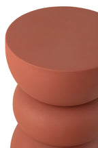 J-Line bijzettafel Lise - ijzer - orange