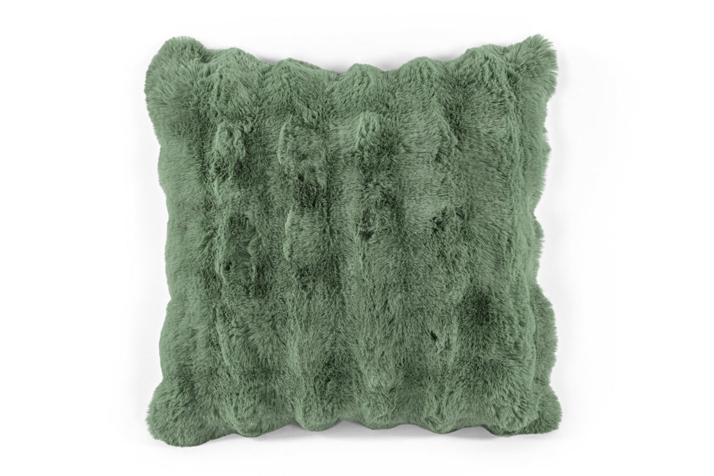 Cushion (filled) Bubble rabbit fur - 45x45 cM