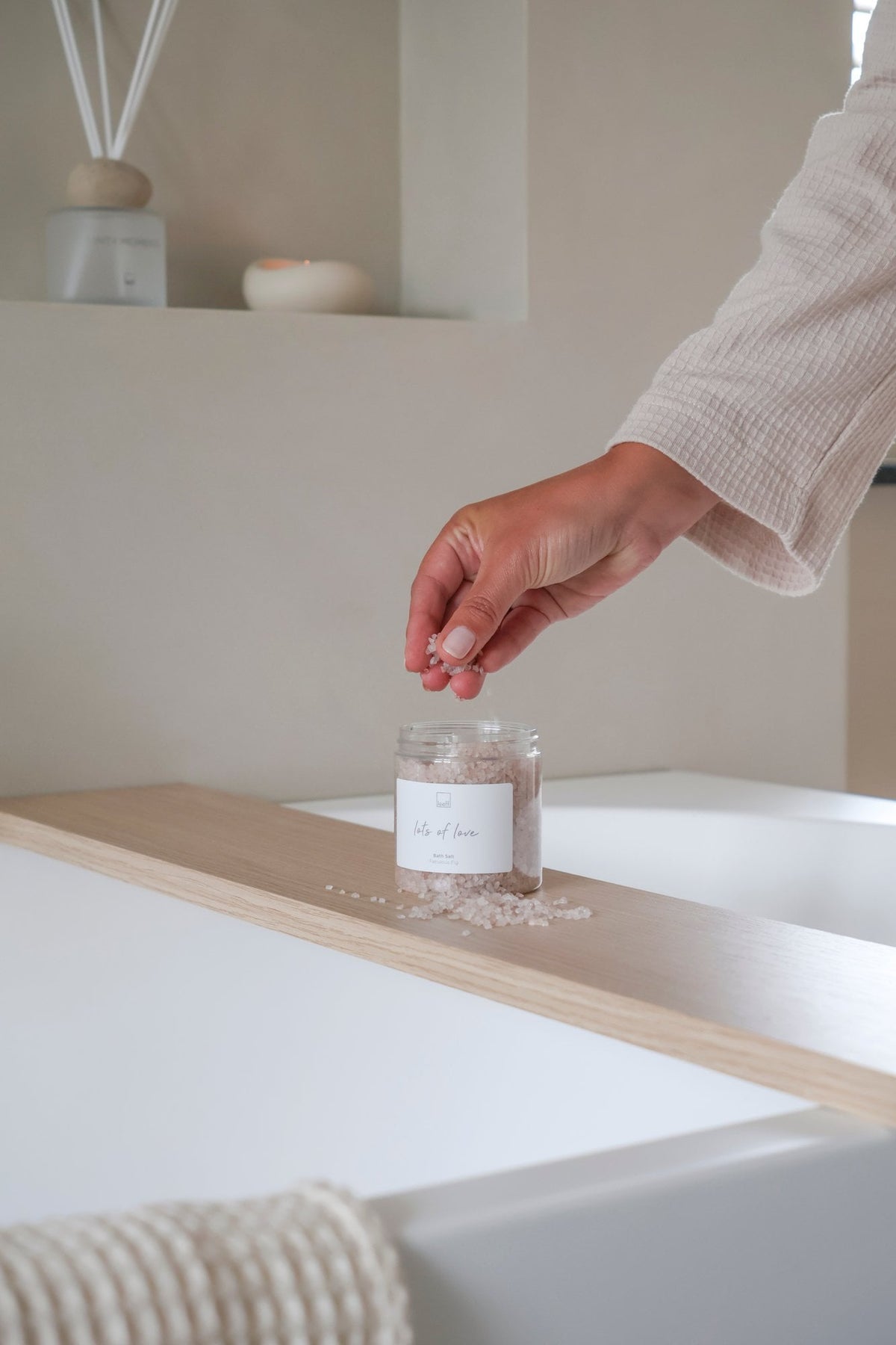 Leeff Bath salt Fabulous Fig - Lots of love