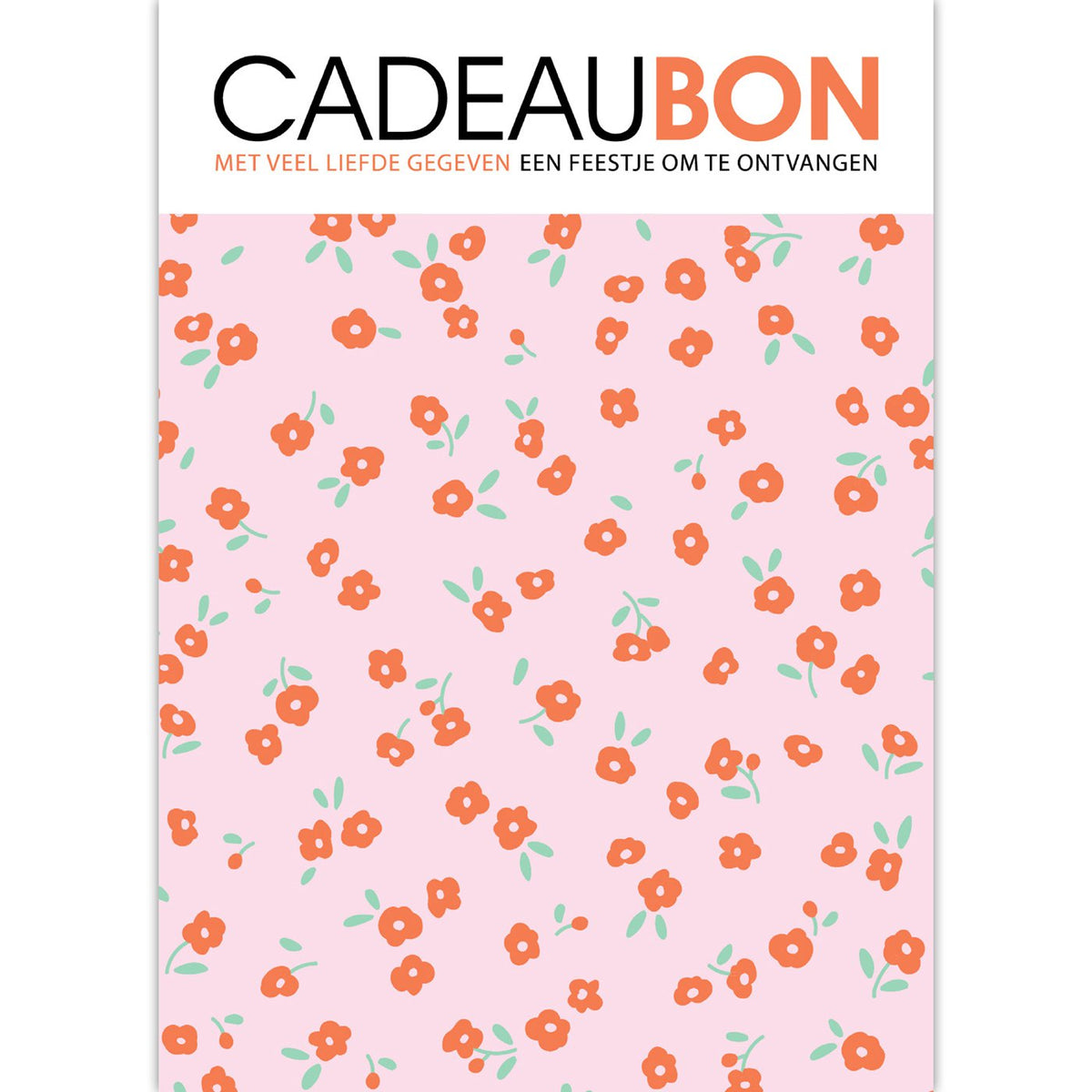 Cadeaubonnen Tiny Petals – 25 stuks