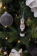Beeld Notenkraker 13 cm Wit Kunststof Kerstdecoratie