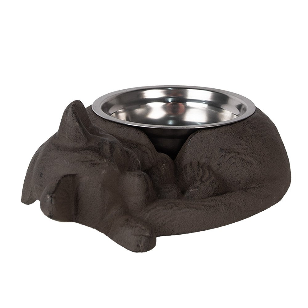 Voerbak Kat 325 ml Bruin Metaal