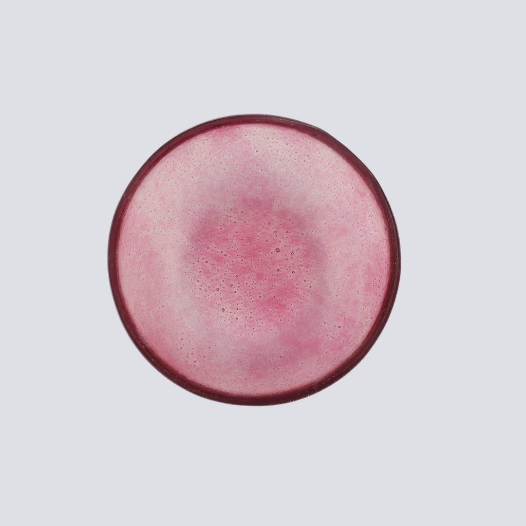 Eénkleurig schaalblad 12x5 fuchsia