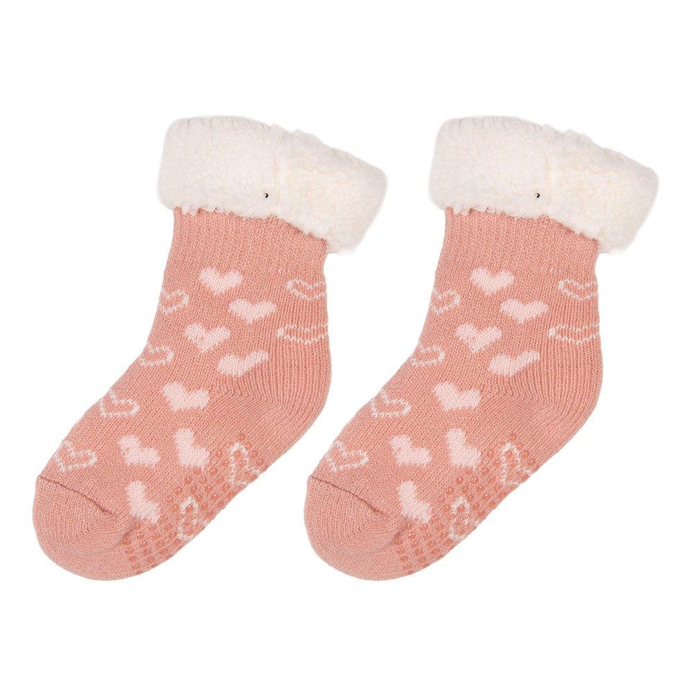 Huissokken Baby Voor 0-24 Maanden Roze Synthetisch