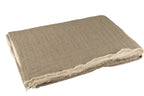 J-Line Plaid Strepen Stiksel Katoen/Polyester Grijs