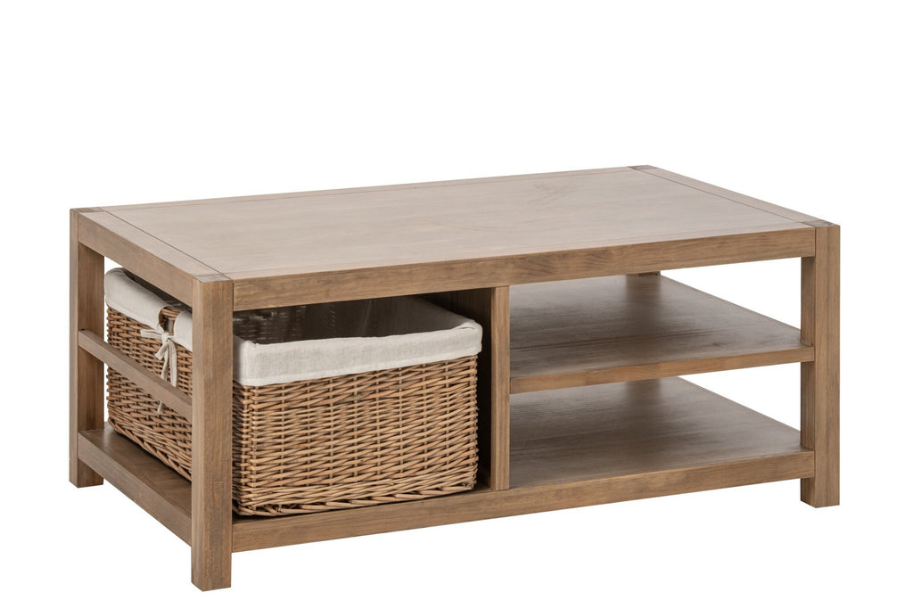 J-Line Salontafel Blois - grenenhout - naturel